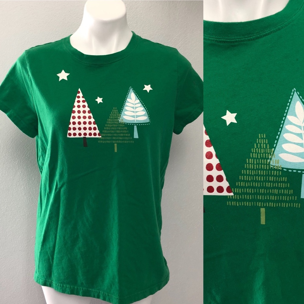 4/$20 Green Christmas T-shirt